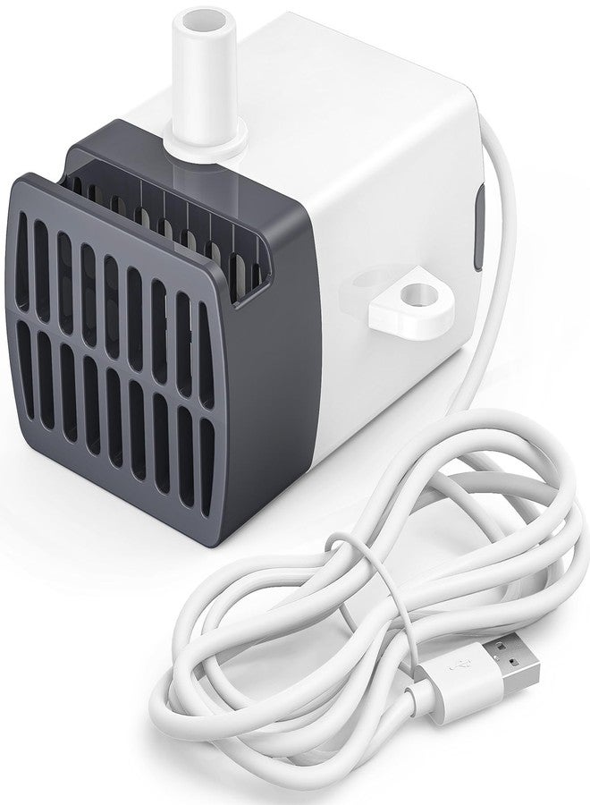 Moonorange Mini Submersible Water Pump, Ultra Quiet Water Pump, 200L/H, for Turtle Tank, Fountains, Aquariums (1W, 52GPH) - Image 1